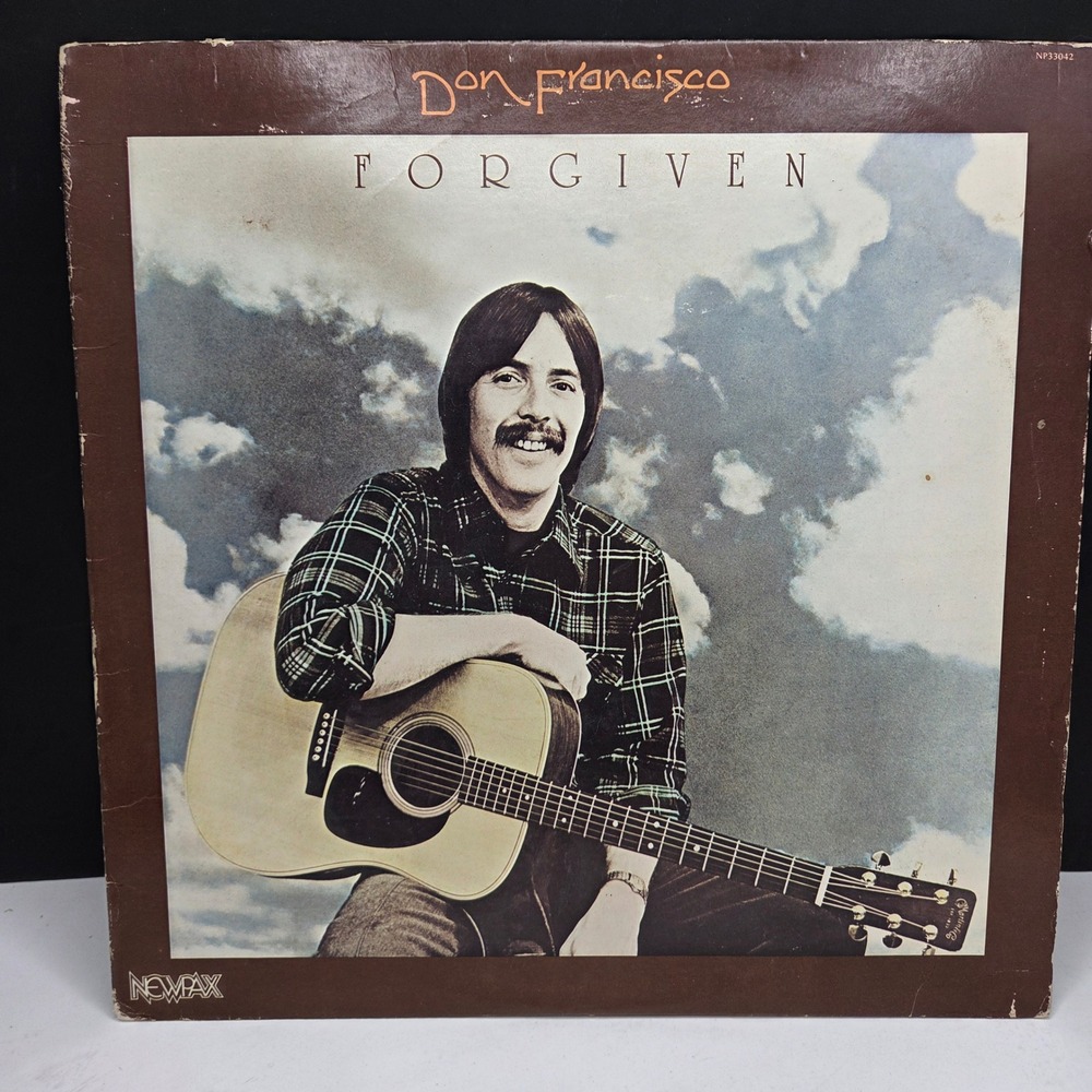 Don Francisco Forgiven Vinyl LP Signed Autograph 1977 NewPax NP33042 Gospel 12"